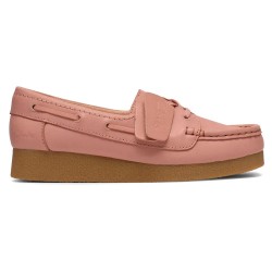 мъжки,обувки,дамски,обувки,clarks,shoes,wallabee,evo,sea,loafers,pink,(light,pink,leather)