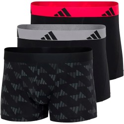 Боксерки Adidas Active Flex Cotton boxers 3 units - Black (Rub / Sil / Pr) боксерки,мъжко,бельо,adidas,active,flex,cotton,boxers,3,units,black,(rub,sil,pr)
