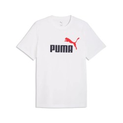тениска,мъжки,тениски,дамски,тениски,puma,ess,2,color,no,1,short,sleeve,t,shirt,white,(puma,white,red)