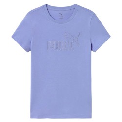 Тениска Puma Ess Rhinestone short sleeve T-shirt - Purple (Intense Lavender) тениска,мъжки,тениски,дамски,тениски,puma,ess,rhinestone,short,sleeve,t,shirt,purple,(intense,lavender)