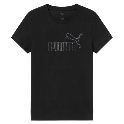 Тениска Puma Ess Rhinestone short sleeve T-shirt - Black (Puma Black) тениска,мъжки,тениски,дамски,тениски,puma,ess,rhinestone,short,sleeve,t,shirt,black,(puma,black)