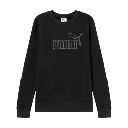 блуза,дамски,блузи,puma,ess,rhinestone,sweatshirt,black,(puma,black)