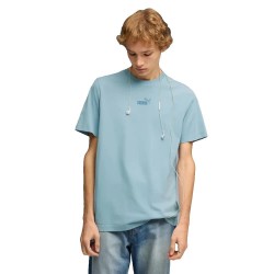тениска,мъжки,тениски,дамски,тениски,puma,ess,small,no.1,logo,short,sleeve,t,shirt,blue,(seafoam)