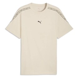 Тениска Puma Ess Tape short sleeve T-shirt - Beige (Alpine Snow) тениска,мъжки,тениски,дамски,тениски,puma,ess,tape,short,sleeve,t,shirt,beige,(alpine,snow)