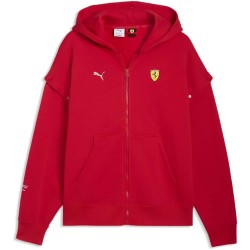 суичър,мъжки,пуловери,puma,ferrari,premium,oversized,hoodie,red,(rosso,corsa)