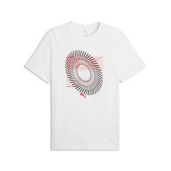 тениска,мъжки,тениски,дамски,тениски,puma,graphic,circular,short,sleeve,t,shirt,white,(puma,white)