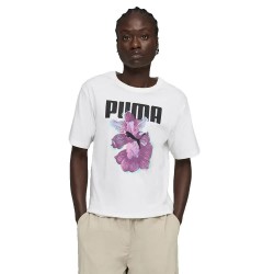 тениска,мъжки,тениски,дамски,тениски,puma,graphics,flower,relaxed,fit,short,sleeve,t,shirt,white,(puma,white)
