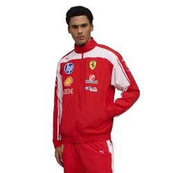блуза,мъжки,пуловери,puma,sf,ferrari,drivers,replica,full,zip,sweatshirt,red,(puma,red)