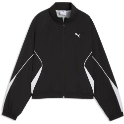 блуза,дамски,блузи,puma,sport,relaxed,fit,full,zip,sweatshirt,black,(puma,black)