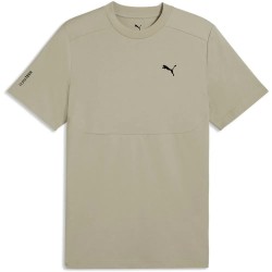 тениска,мъжки,тениски,дамски,тениски,puma,tech,short,sleeve,t,shirt,beige,(pebble,grey)