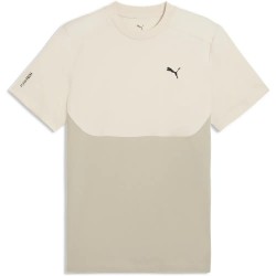 Тениска Puma Tech short sleeve T-shirt - Beige (Alpine Snow) тениска,мъжки,тениски,дамски,тениски,puma,tech,short,sleeve,t,shirt,beige,(alpine,snow)