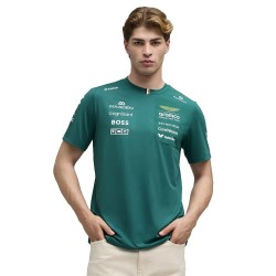 тениска,мъжки,тениски,дамски,тениски,puma,x,aston,martin,f1,lance,stroll,replica,short,sleeve,t,shirt,green,(green,lux)