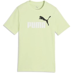 тениска,мъжки,тениски,дамски,тениски,puma,ess,2,color,no.1,log,short,sleeve,t,shirt,yellow,(apple,spritz)