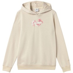 суичър,детски,блузи,puma,floral,graphic,cat,hoodie,beige,(alpine,snow)