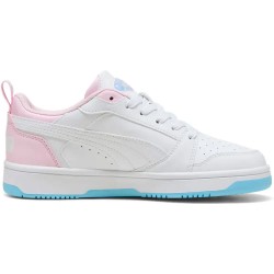 Маратонки Puma Rebound V6 Lo Jelly Heaven trainers - White (Puma White / Vibrant Blue / Pink Shimmer) маратонки,мъжки,маратонки,дамски,маратонки,puma,rebound,v6,lo,jelly,heaven,trainers,white,(puma,white,vibrant,blue,pink,shimmer)