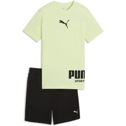 Puma Sport short sleeve set - Green (Apple Spritz) детски,екипи,детски,облекла,за,момчета,puma,sport,short,sleeve,set,green,(apple,spritz)