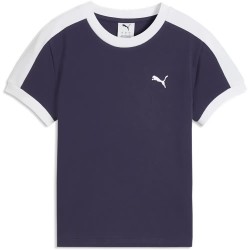 тениска,мъжки,тениски,дамски,тениски,puma,t7,slim,fit,short,sleeve,t,shirt,blue,(deep,plum)