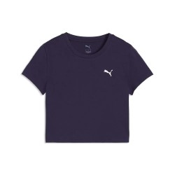 бебешка,тениска,мъжки,тениски,дамски,тениски,puma,wardrobe,ess,baby,short,sleeve,t,shirt,purple,(deep,plum)