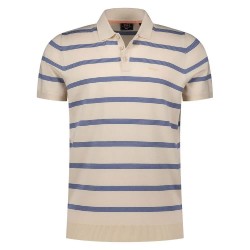 Nza new zealand 26AN184 short sleeve polo - Beige (Light Cream Melange) дамски,блузи,с,яка,мъжки,блузи,с,яка,nza,new,zealand,26an184,short,sleeve,polo,beige,(light,cream,melange)