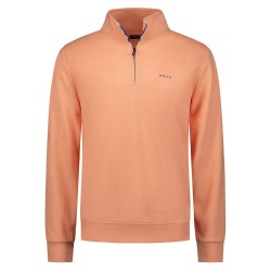 блуза,мъжки,пуловери,nza,new,zealand,26an301,half,zip,sweatshirt,orange,(spring,orange,melange)