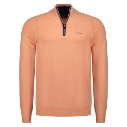 блуза,мъжки,пуловери,дамски,пуловери,nza,new,zealand,26an406,half,zip,sweater,orange,(spring,orange)