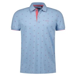 Nza new zealand 26BN123 short sleeve polo - Blue (Soft Sky) дамски,блузи,с,яка,мъжки,блузи,с,яка,nza,new,zealand,26bn123,short,sleeve,polo,blue,(soft,sky)