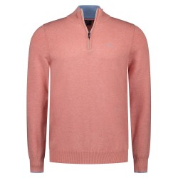 блуза,мъжки,пуловери,дамски,пуловери,nza,new,zealand,26bn465,half,zip,sweater,pink,(mystic,pink,melange)