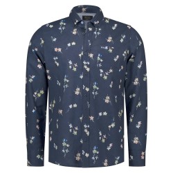 Риза с дълъг ръкав Nza new zealand 26BN550 long sleeve shirt - Blue (Shadow Navy) риза,с,дълъг,ръкав,дамски,ризи,мъжки,ризи,nza,new,zealand,26bn550,long,sleeve,shirt,blue,(shadow,navy)