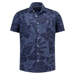 Риза с къс ръкав Nza new zealand 26CN589S short sleeve shirt - Blue (Navy Sky) риза,с,къс,ръкав,дамски,ризи,мъжки,ризи,nza,new,zealand,26cn589s,short,sleeve,shirt,blue,(navy,sky)