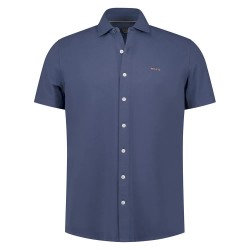 риза,с,къс,ръкав,дамски,ризи,мъжки,ризи,nza,new,zealand,26cn590s,short,sleeve,shirt,blue,(navy,sky)