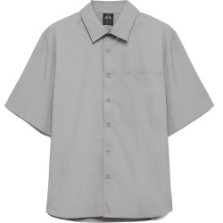 риза,с,къс,ръкав,дамски,ризи,мъжки,ризи,oakley,echo,rise,short,sleeve,shirt,grey,(cement)