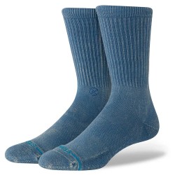 чорапи,мъжки,чорапи,дамски,чорапи,stance,icon,dyed,crew,socks,blue,(seablue)