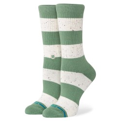 Дамски чорапи Stance Womens Nep Stripe crew socks - Green (Green) дамски,чорапи,дамски,чорапи,stance,womens,nep,stripe,crew,socks,green,(green)