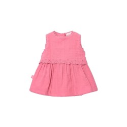 Рокля Boboli 133030 sleeveless dress - Pink (Raspberry) рокля,дамски,поли,и,рокли,boboli,133030,sleeveless,dress,pink,(raspberry)