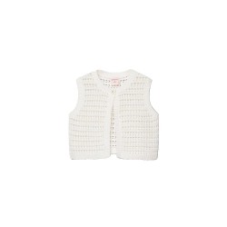 Елек Boboli 303107 vest - White (Chemical White) елек,детски,потници,boboli,303107,vest,white,(chemical,white)