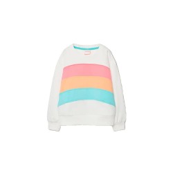 блуза,детски,блузи,boboli,333021,sweatshirt,white,(chemical,white)