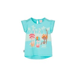 тениска,мъжки,тениски,дамски,тениски,boboli,333100,short,sleeve,t,shirt,blue,(lagoon)