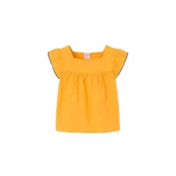 риза,с,къс,ръкав,дамски,ризи,мъжки,ризи,boboli,343044,short,sleeve,shirt,yellow,(yema)