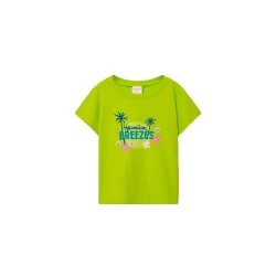 тениска,мъжки,тениски,дамски,тениски,boboli,413110,short,sleeve,t,shirt,green,(lime)