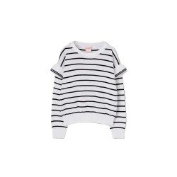 блуза,мъжки,пуловери,дамски,пуловери,boboli,423009,sweater,white,(white)