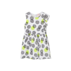 Рокля Boboli 423054 sleeveless dress - White (Pop Print) рокля,дамски,поли,и,рокли,boboli,423054,sleeveless,dress,white,(pop,print)