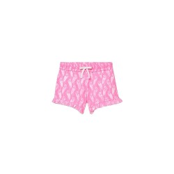 Къси панталони Boboli 443078 shorts - Pink (Birds Print) къси,панталони,мъжки,панталони,дамски,панталони,boboli,443078,shorts,pink,(birds,print)