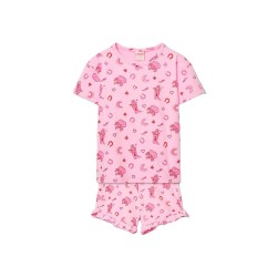 Пижама Boboli 483016 short sleeve pyjama - Pink (Cowgirl Print) пижама,детски,пижами,boboli,483016,short,sleeve,pyjama,pink,(cowgirl,print)