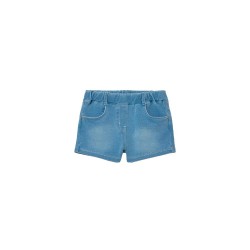 Къси панталони Boboli 490711 shorts - Blue (Bleach Wash) къси,панталони,мъжки,панталони,дамски,панталони,boboli,490711,shorts,blue,(bleach,wash)