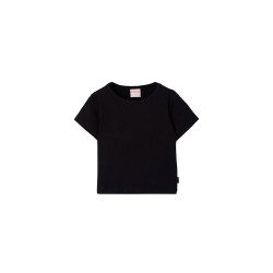 Тениска Boboli 493039 short sleeve T-shirt - Black (Black) тениска,мъжки,тениски,дамски,тениски,boboli,493039,short,sleeve,t,shirt,black,(black)