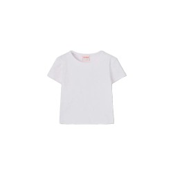 Тениска Boboli 493039 short sleeve T-shirt - White (White) тениска,мъжки,тениски,дамски,тениски,boboli,493039,short,sleeve,t,shirt,white,(white)