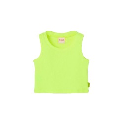 Тениска Boboli 493040 sleeveless T-shirt - Green / Yellow (Green Fluor) тениска,мъжки,тениски,дамски,тениски,boboli,493040,sleeveless,t,shirt,green,yellow,(green,fluor)