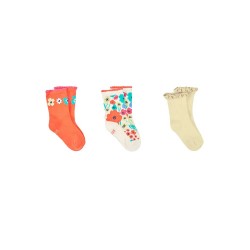 Чорапи Boboli 493118 socks 3 pairs - Multicolor (Green Fluor) чорапи,мъжки,чорапи,дамски,чорапи,boboli,493118,socks,3,pairs,multicolor,(green,fluor)