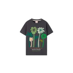 тениска,мъжки,тениски,дамски,тениски,boboli,513111,short,sleeve,t,shirt,grey,(anthracite)