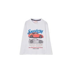 тениска,мъжки,тениски,дамски,тениски,boboli,603010,long,sleeve,t,shirt,white,(white)